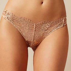 Agent Provocateur CASELLA Brief NWT Rose Gold